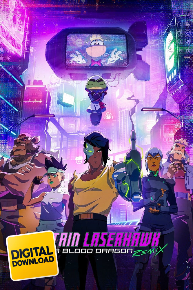 Captain Laserhawk A Blood Dragon Remix (2023)